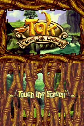 Tak - The Great Juju Challenge (USA) screen shot title